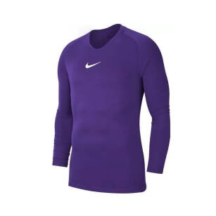 Nike AP Nadarzyn juniorska z długim rękawem - pierwsza warstwa purpura