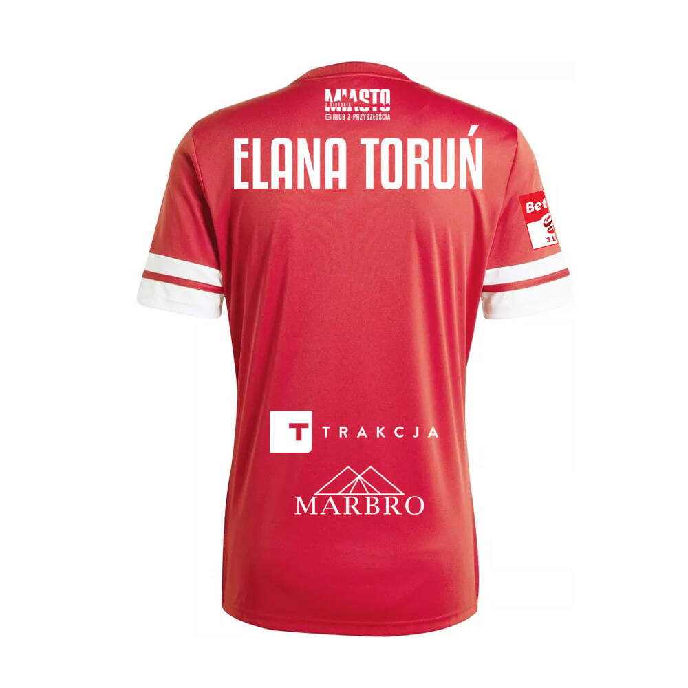 adidas Elana Toruń męska koszulka meczowa bramkarza bez numeru