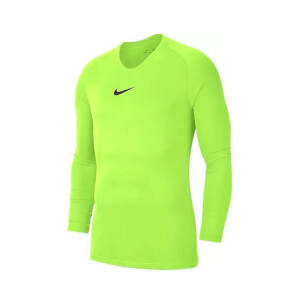 Nike AP Nadarzyn juniorska z długim rękawem - pierwsza warstwa seledyn