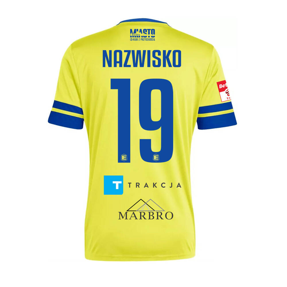 adidas Elana Toruń juniorska koszulka meczowa domowa z nazwiskiem i numerem