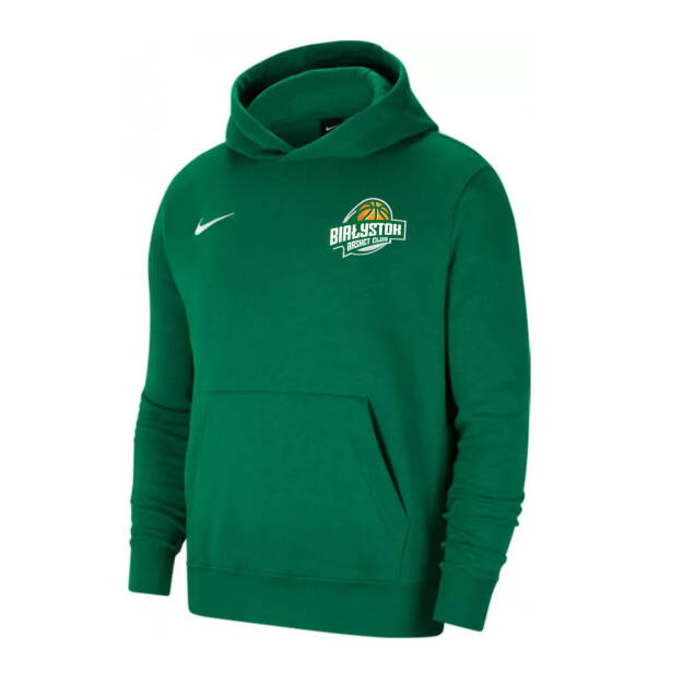Nike BC Białystok Męska bluza bawełniana zielona - małe Logo