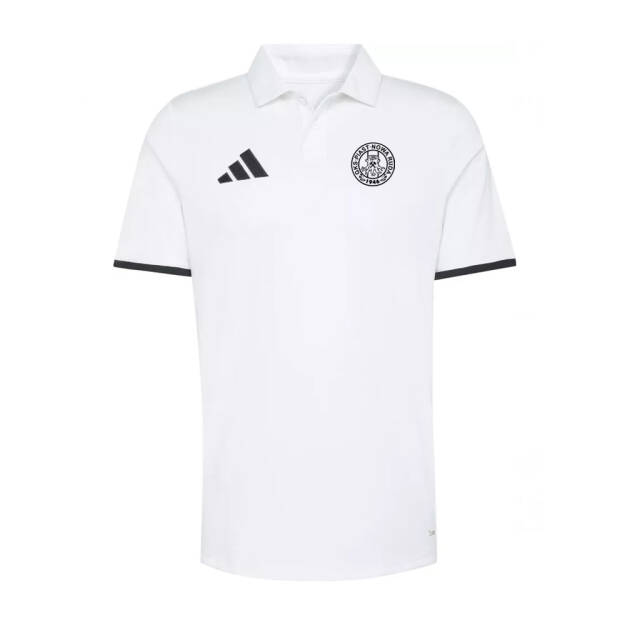 adidas GKS Piast męska koszulka polo białe