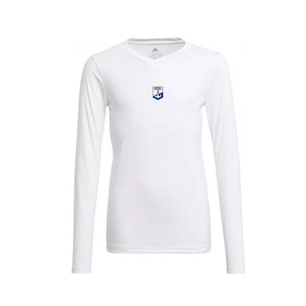 adidas MKS Kotwica męska koszulka pierwsza warstwa biała