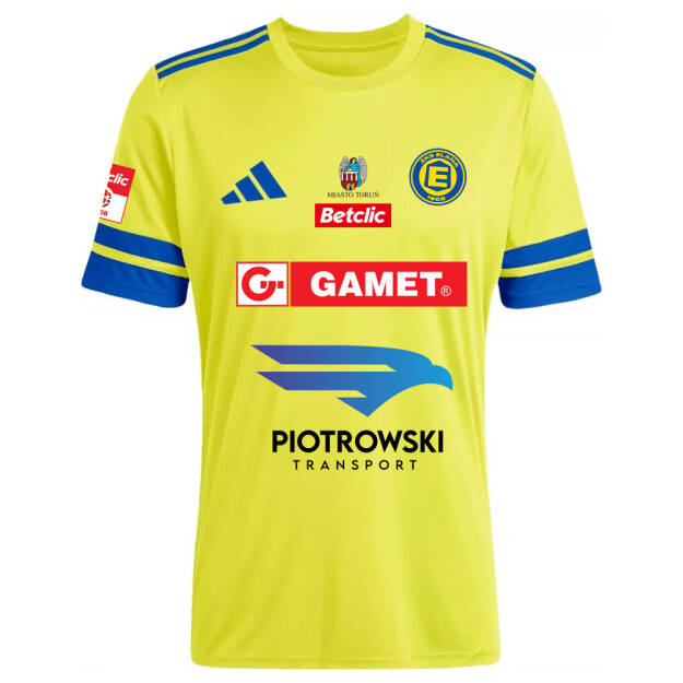 adidas Elana Toruń juniorska koszulka meczowa domowa '68