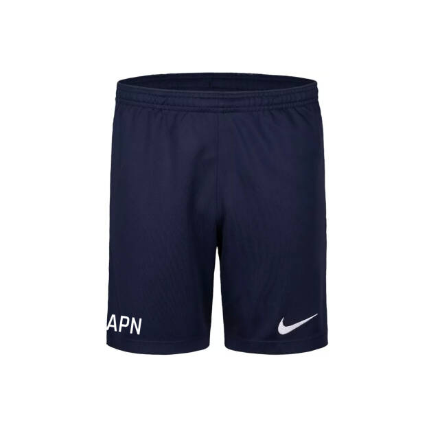 Nike AP Nadarzyn juniorskie spodenki granatowe