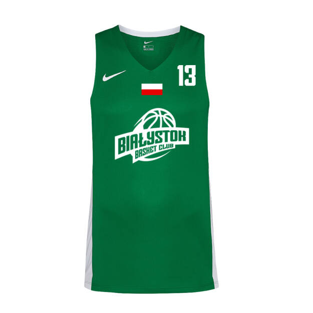 Nike BC Białystok Junior koszulka meczowa + nazwisko