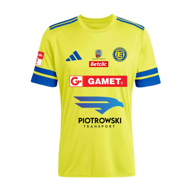 adidas Elana Toruń męska koszulka meczowa domowa bez numeru