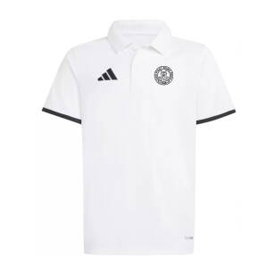 adidas GKS Piast juniorska koszulka polo białe