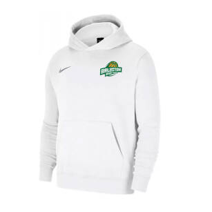 Nike BC Białystok Męska bluza bawełniana biała - małe Logo
