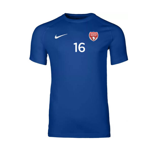 Nike Sparta Wrocław męska koszulka treningowa z numerem